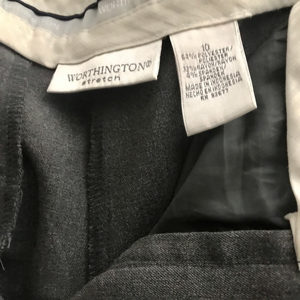 Worthington two piece gray suit - Picture 3 of 7